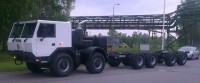 Шасси специального назначения ТАТРА T815 731R70/37A/12x8 предназначена для бурового агрегата итальянской компании «DRILLMEC»