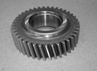 A dented gear