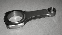 Titanium connecting rod for racing engines V6 and 